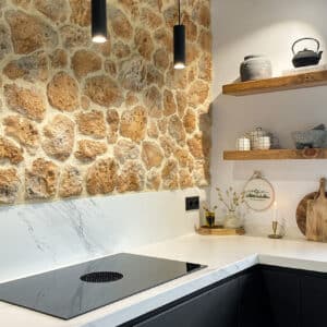 Revestimiento Interior para Paredes Timafaya Castaño