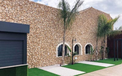 Transforma tu hogar con una fachada imitación piedra