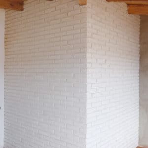 revestimiento pared imitacion ladrillo Oxford Blanco