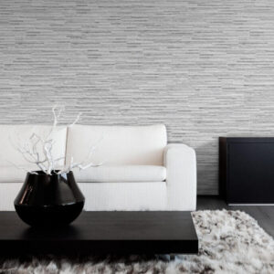 paredes de salon revestidas de piedra Kopa Perla