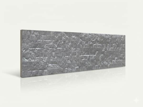 Revestimiento Abidos Gris 10 x 50 cm