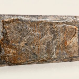 Azulejo cerámico efecto piedra Andros Pizarra con textura rugosa