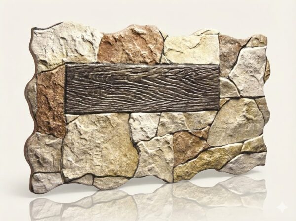 Revestimiento Masia Ocre 26,3 x 47,5 cm