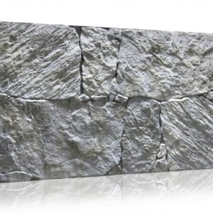 Panel de cerámica gris con efecto piedra Cárpatos grafito