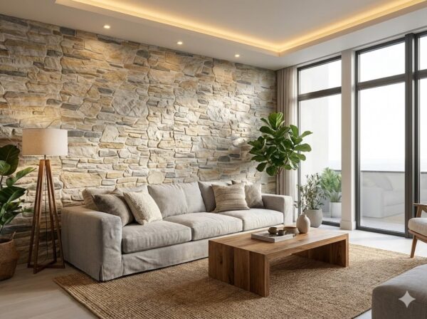 Revestimiento Jaca Crema 26,3 x 47,5 cm