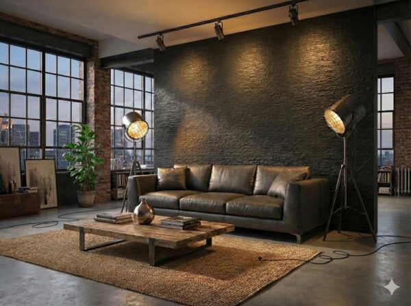 Revestimiento Abidos Noche 10 x 50 cm