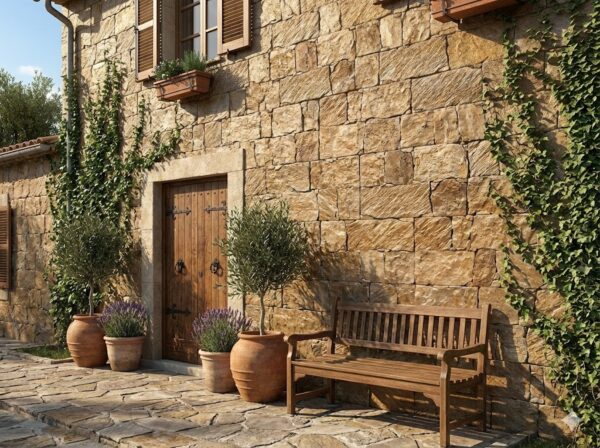 Revestimiento Cárpatos Marrón 26,3 x 47,5 cm