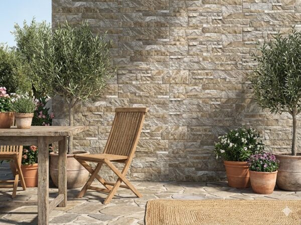 Revestimiento Corinto Natural 10 x 50 cm