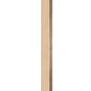 listones de madera para decorar paredes Linerio Perfil izquierdo M-line Natural