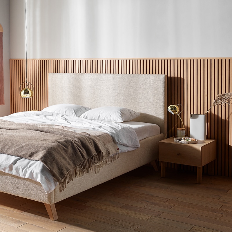 Revestimiento de pared para dormitorio imitación madera M Line Natural