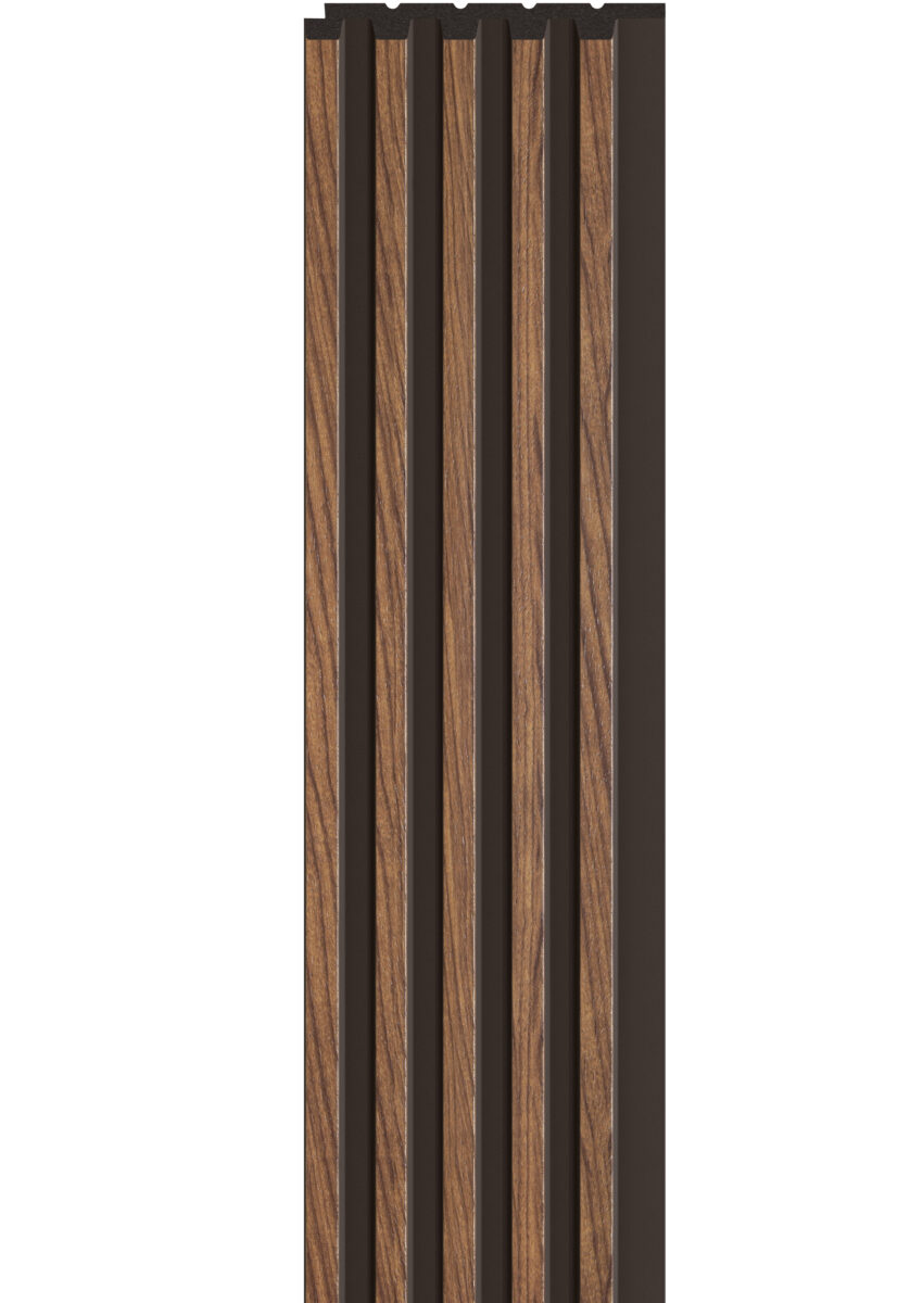 paneles de listones de madera Panel Linerio S-line Mocca
