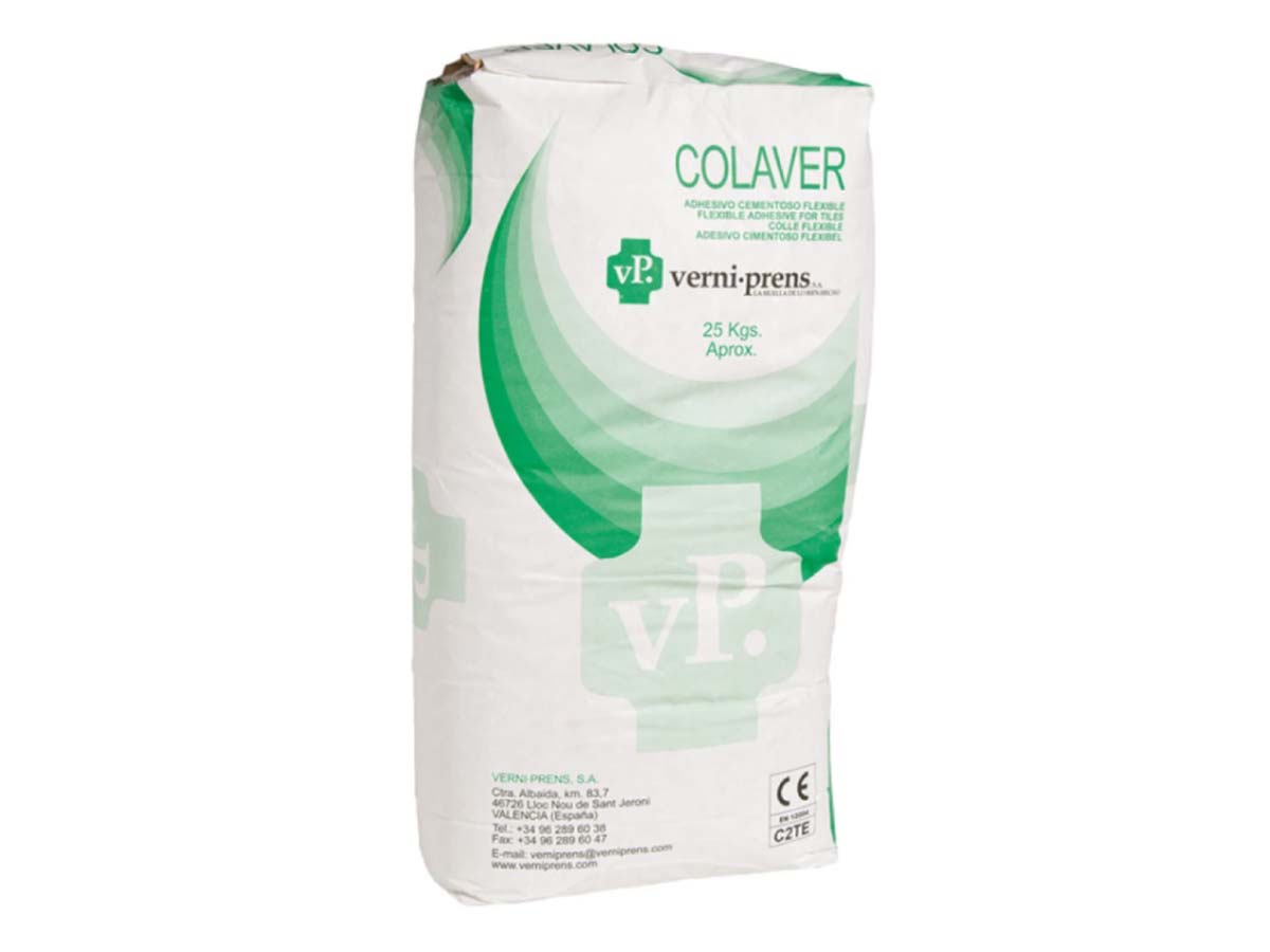Colaver cemento cola Blanco 25 kg