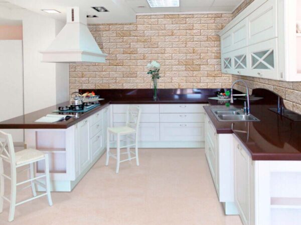 Revestimiento Itaca Beige 10 x 50 cm