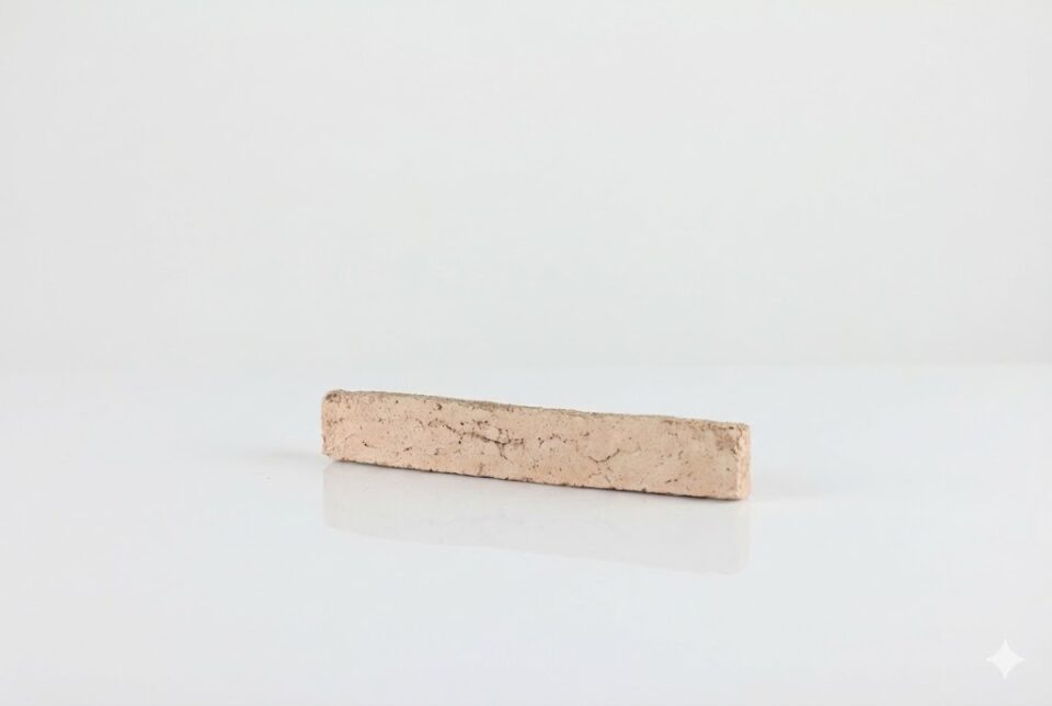 Revestimiento ladrillo Manual Blanco 23 x 3,7 x 1,5 cm