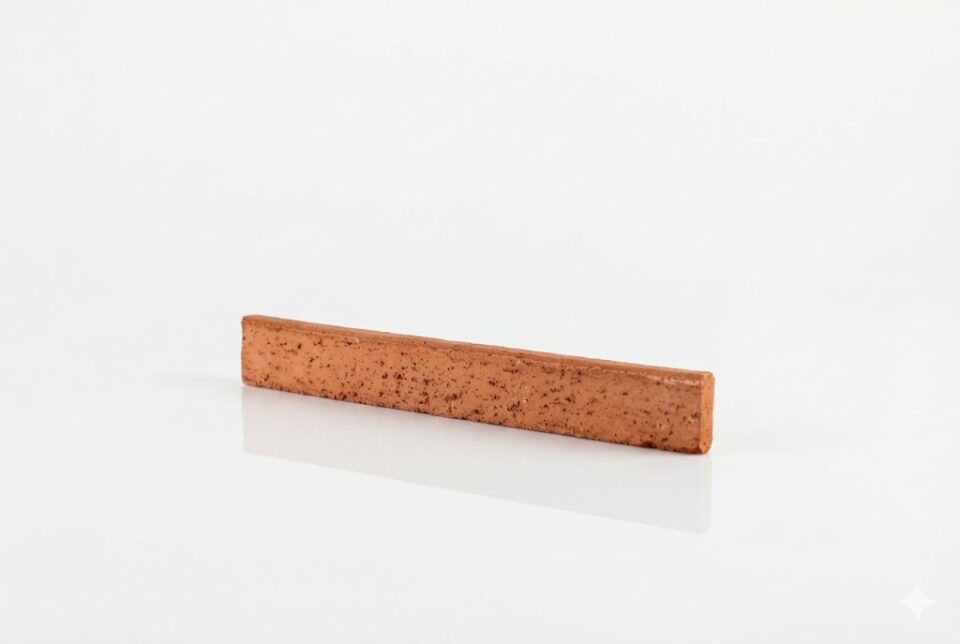 Revestimiento ladrillo Extrusionado Rojo Raspado 23,5 x 4 x 1,5 cm