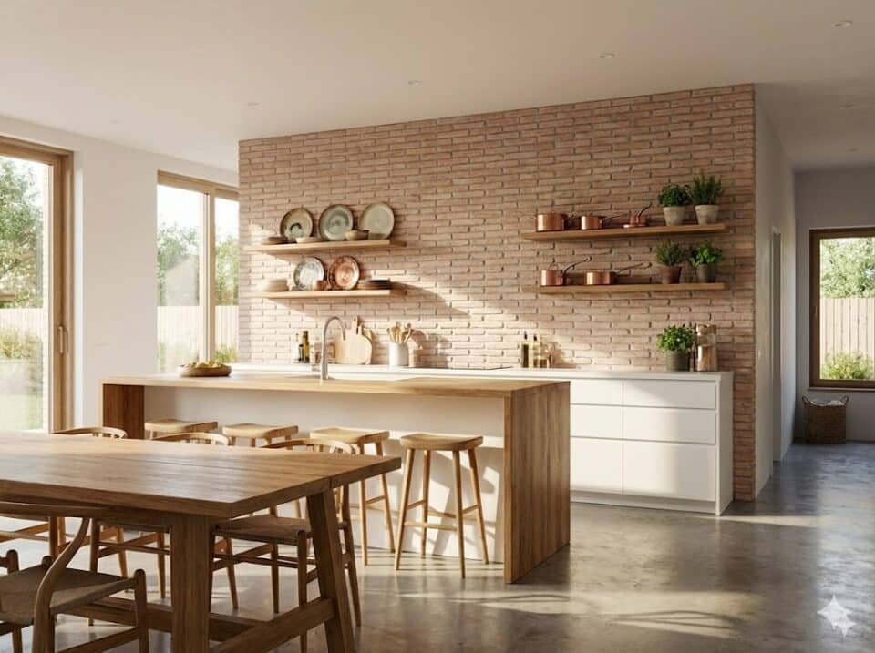 Revestimiento ladrillo Manual Blanco 23 x 3,7 x 1,5 cm