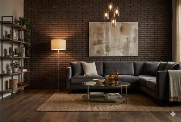 Revestimiento ladrillo Rústico Marrón 23 x 3,7 x 1,5 cm